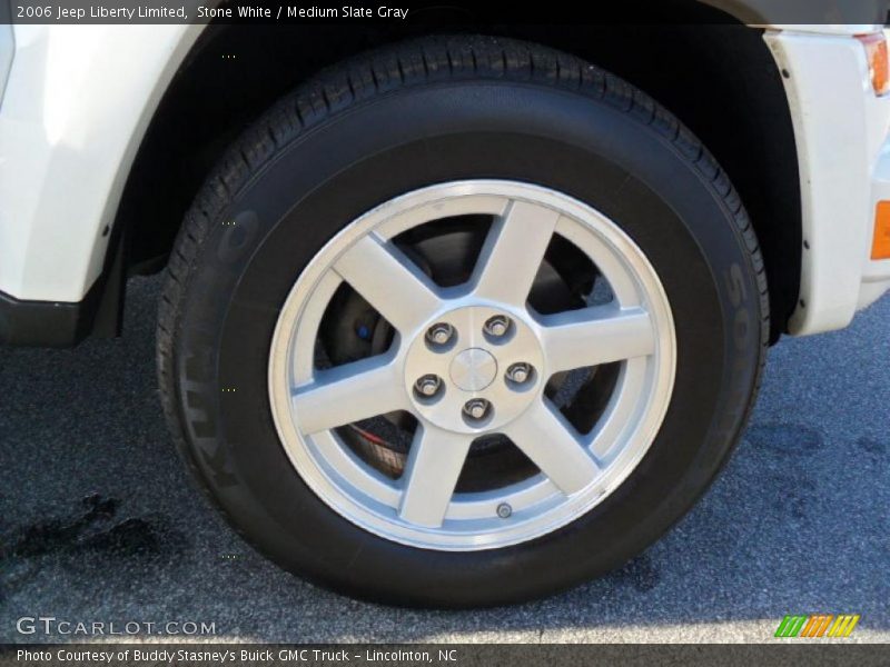 Stone White / Medium Slate Gray 2006 Jeep Liberty Limited
