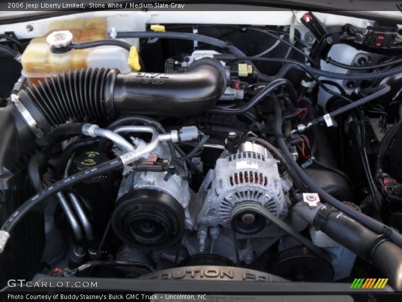 Stone White / Medium Slate Gray 2006 Jeep Liberty Limited