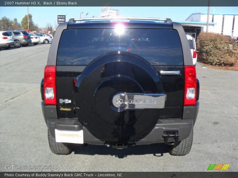 Black / Ebony Black 2007 Hummer H3 X