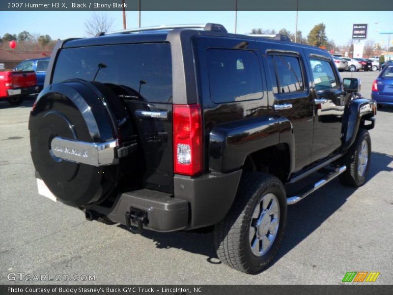 Black / Ebony Black 2007 Hummer H3 X