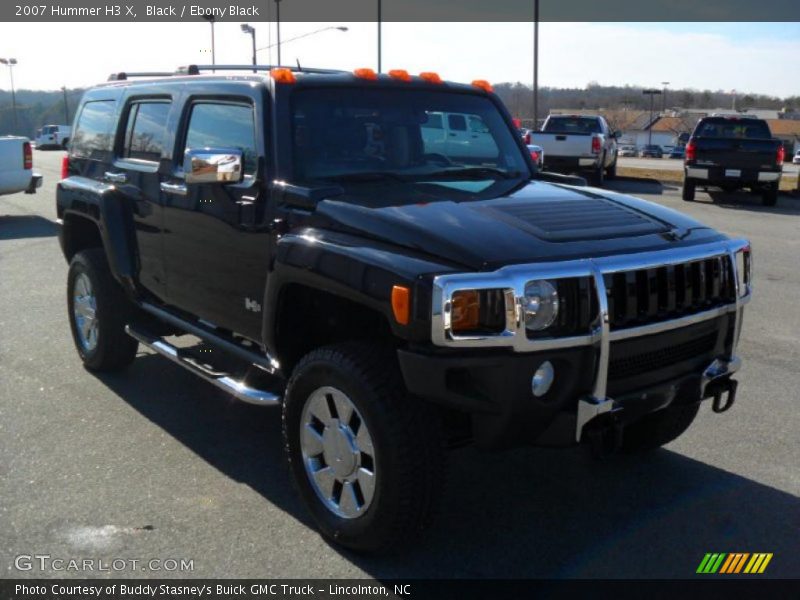 Black / Ebony Black 2007 Hummer H3 X