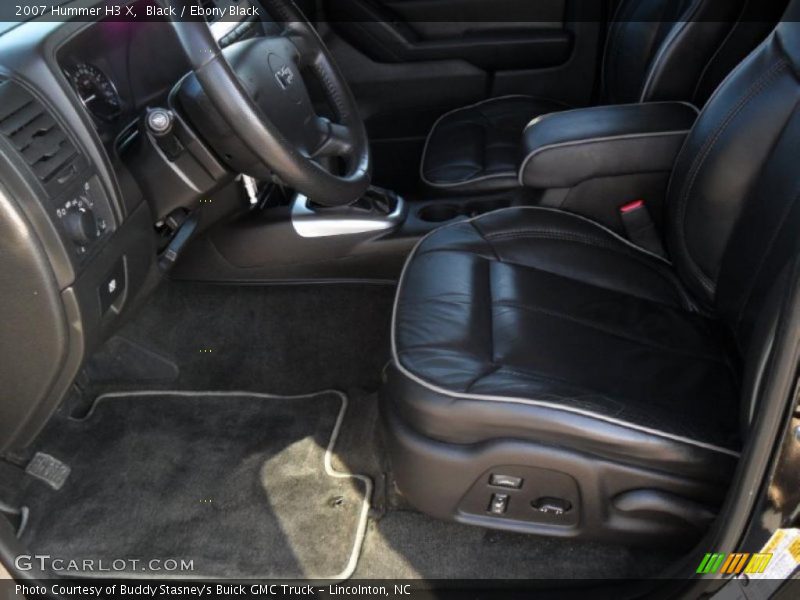 Black / Ebony Black 2007 Hummer H3 X