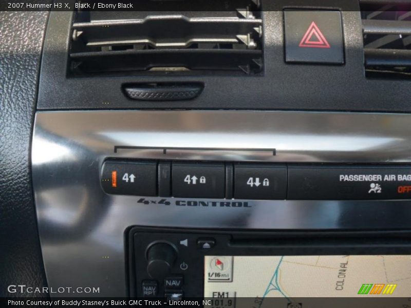 Black / Ebony Black 2007 Hummer H3 X
