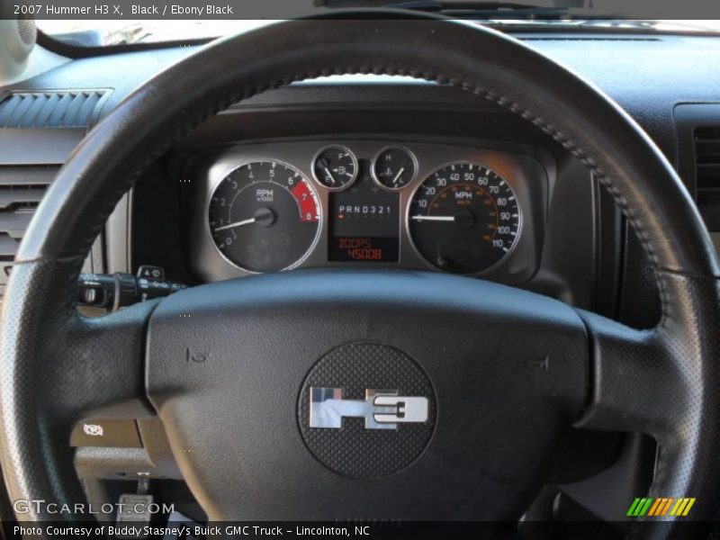 Black / Ebony Black 2007 Hummer H3 X