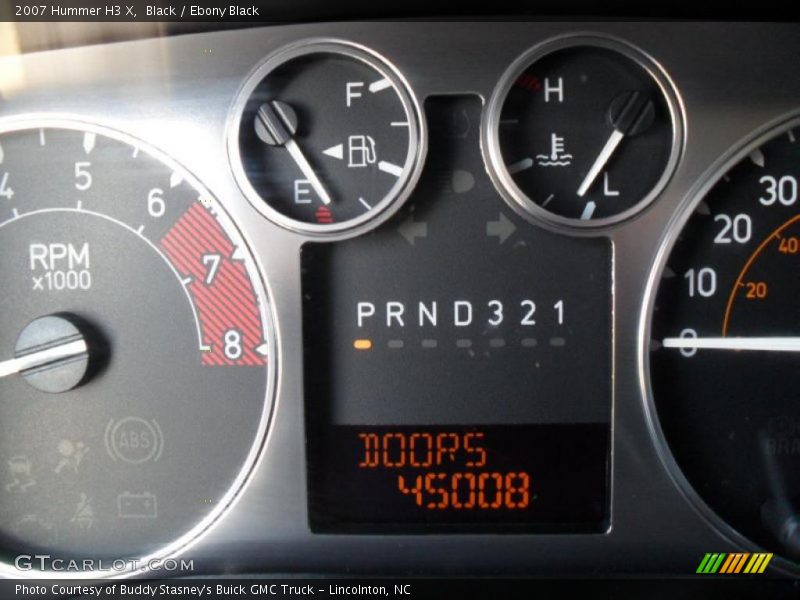 Black / Ebony Black 2007 Hummer H3 X