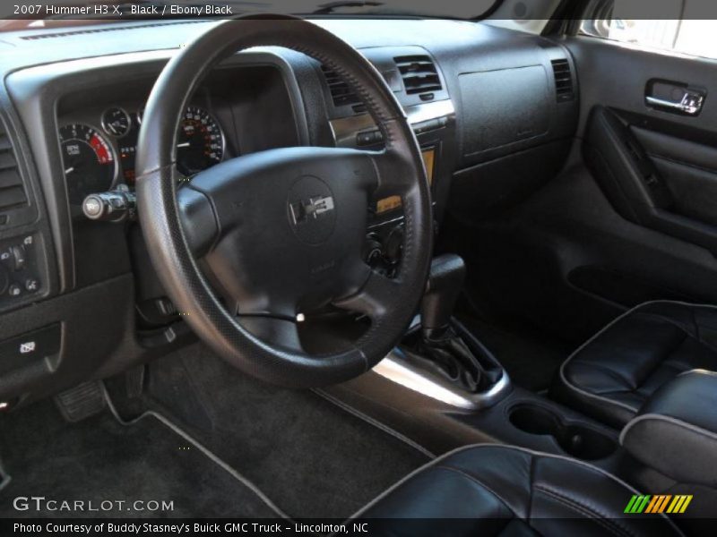 Black / Ebony Black 2007 Hummer H3 X