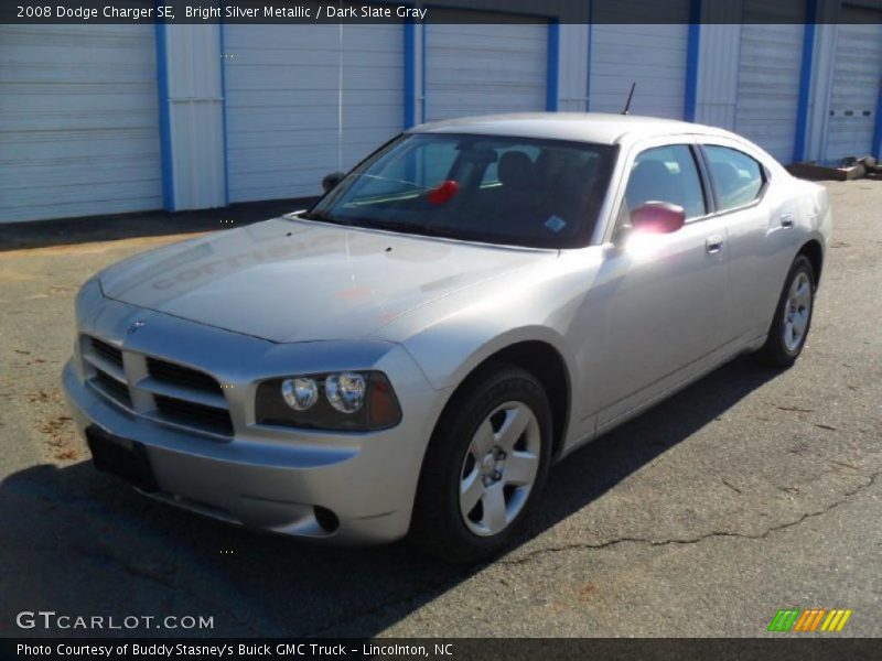 Bright Silver Metallic / Dark Slate Gray 2008 Dodge Charger SE
