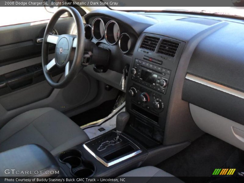 Bright Silver Metallic / Dark Slate Gray 2008 Dodge Charger SE