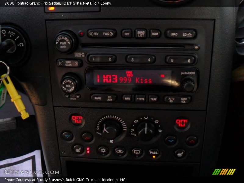 Dark Slate Metallic / Ebony 2008 Pontiac Grand Prix Sedan