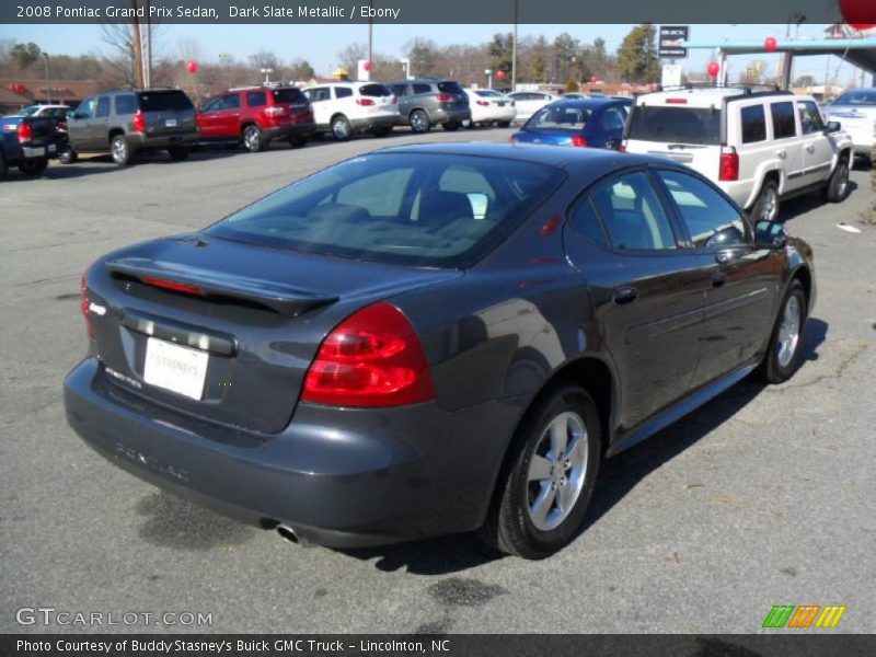 Dark Slate Metallic / Ebony 2008 Pontiac Grand Prix Sedan