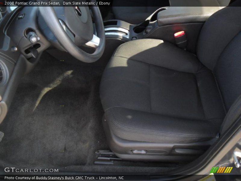 Dark Slate Metallic / Ebony 2008 Pontiac Grand Prix Sedan