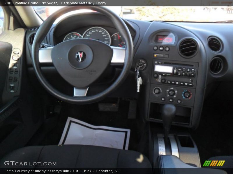 Dark Slate Metallic / Ebony 2008 Pontiac Grand Prix Sedan