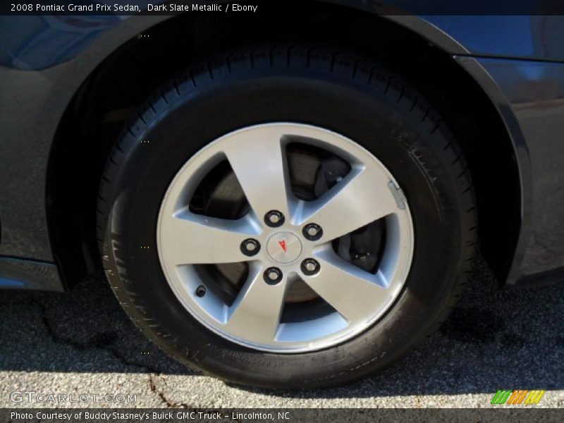 Dark Slate Metallic / Ebony 2008 Pontiac Grand Prix Sedan