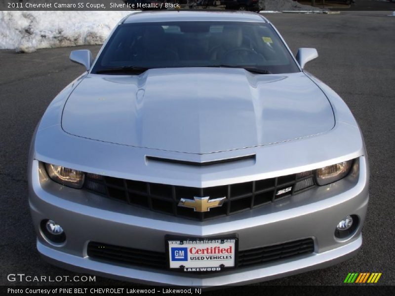 Silver Ice Metallic / Black 2011 Chevrolet Camaro SS Coupe