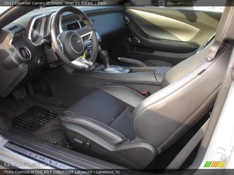 Silver Ice Metallic / Black 2011 Chevrolet Camaro SS Coupe