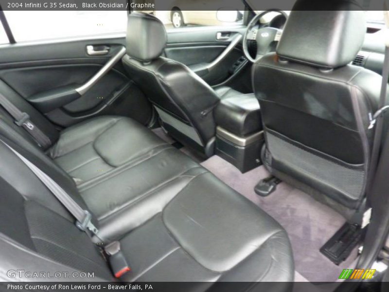 Black Obsidian / Graphite 2004 Infiniti G 35 Sedan