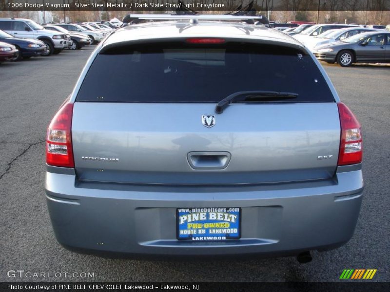 Silver Steel Metallic / Dark Slate Gray/Light Graystone 2006 Dodge Magnum