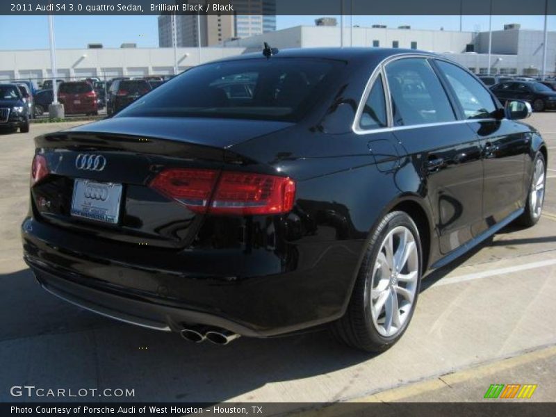 Brilliant Black / Black 2011 Audi S4 3.0 quattro Sedan