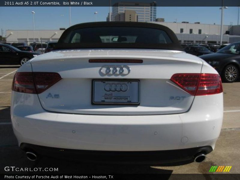 Ibis White / Black 2011 Audi A5 2.0T Convertible