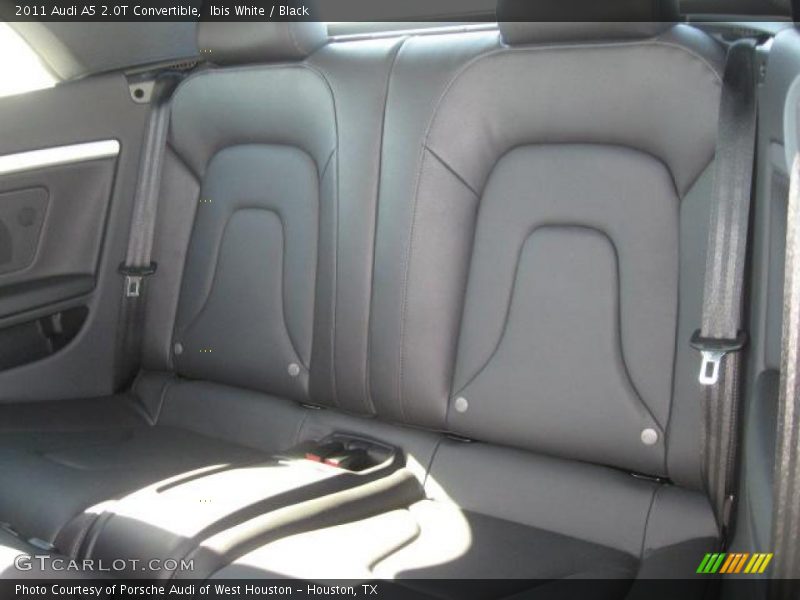 Ibis White / Black 2011 Audi A5 2.0T Convertible