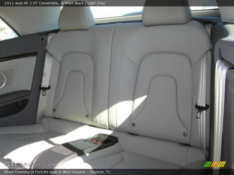 Brilliant Black / Light Grey 2011 Audi A5 2.0T Convertible