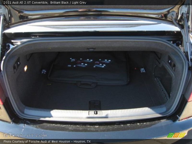 Brilliant Black / Light Grey 2011 Audi A5 2.0T Convertible