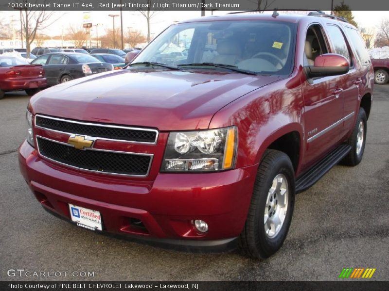 Red Jewel Tintcoat / Light Titanium/Dark Titanium 2010 Chevrolet Tahoe LT 4x4