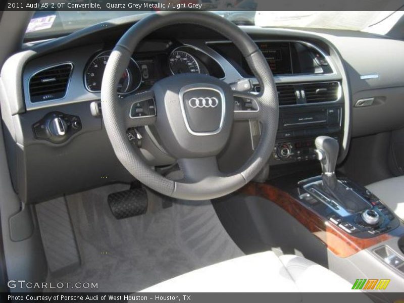 Dashboard of 2011 A5 2.0T Convertible