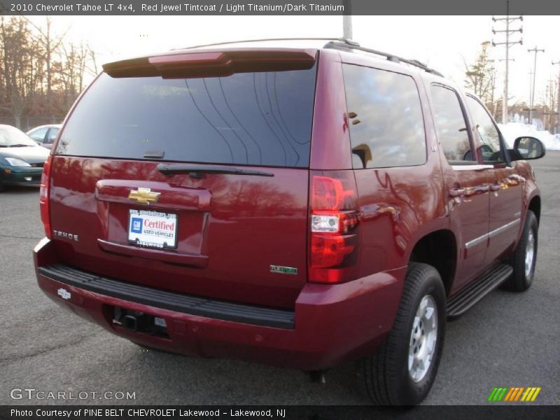 Red Jewel Tintcoat / Light Titanium/Dark Titanium 2010 Chevrolet Tahoe LT 4x4