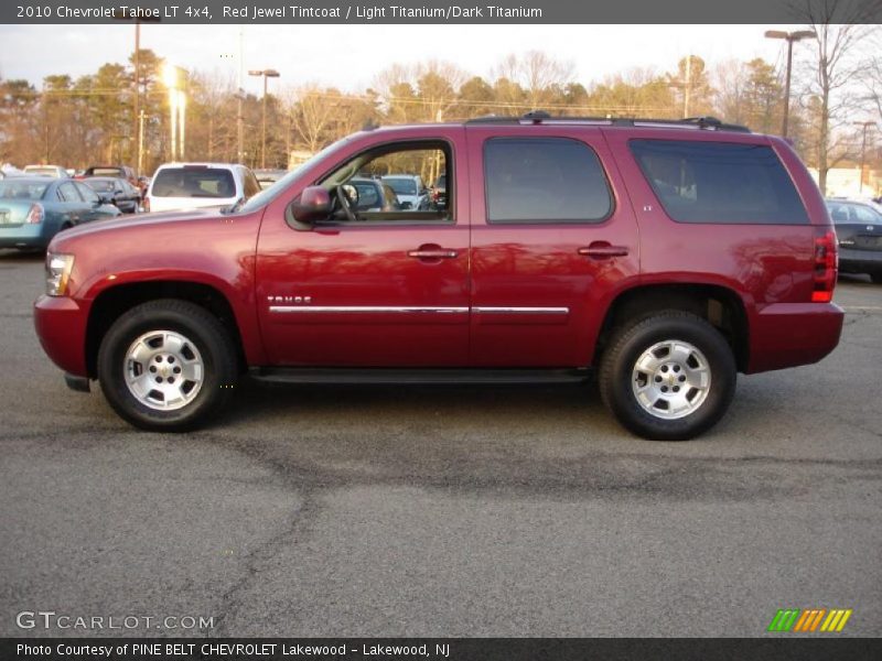 Red Jewel Tintcoat / Light Titanium/Dark Titanium 2010 Chevrolet Tahoe LT 4x4