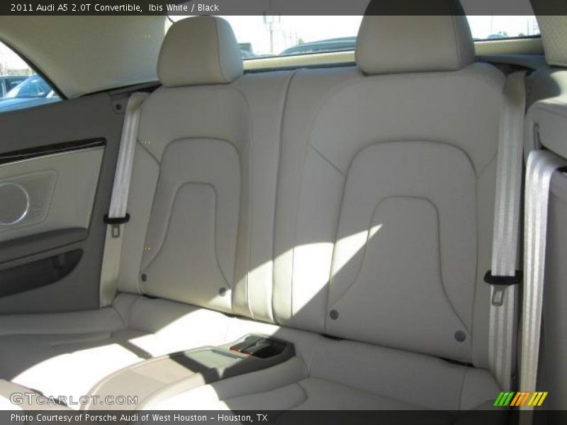 Ibis White / Black 2011 Audi A5 2.0T Convertible