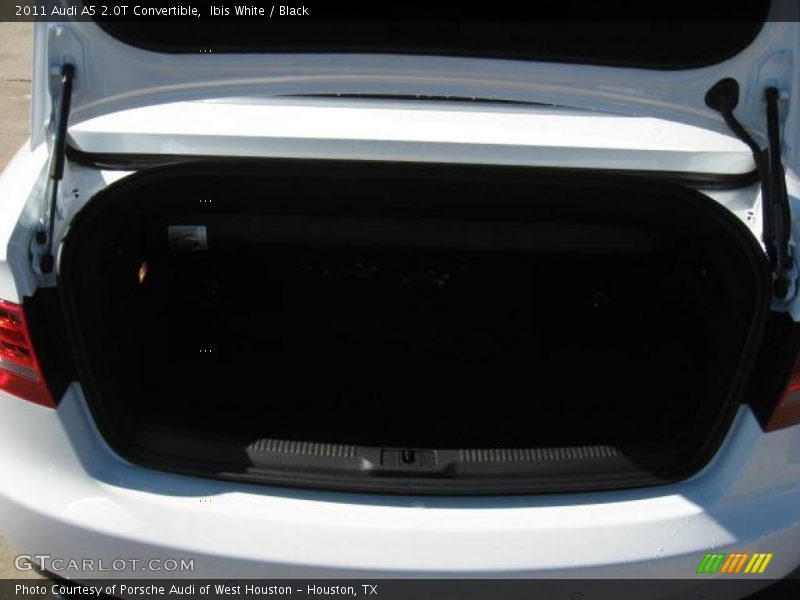 Ibis White / Black 2011 Audi A5 2.0T Convertible
