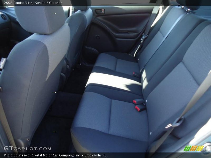  2008 Vibe  Graphite Interior