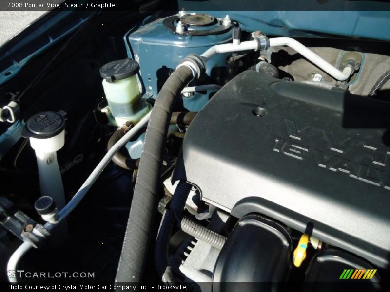  2008 Vibe  Engine - 1.8 Liter DOHC 16-Valve VVT 4 Cylinder