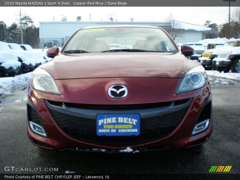 Copper Red Mica / Dune Beige 2010 Mazda MAZDA3 s Sport 4 Door