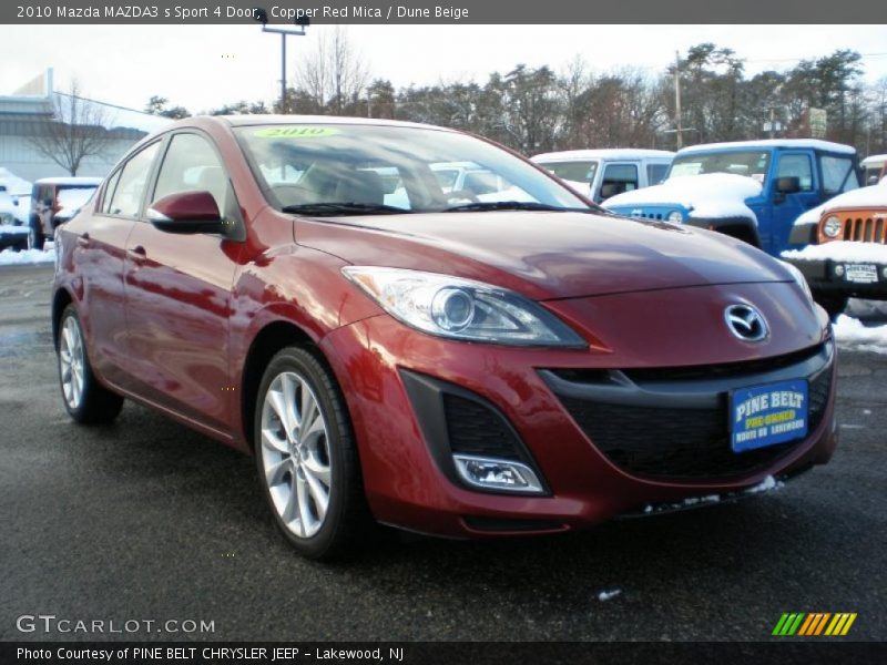 Copper Red Mica / Dune Beige 2010 Mazda MAZDA3 s Sport 4 Door