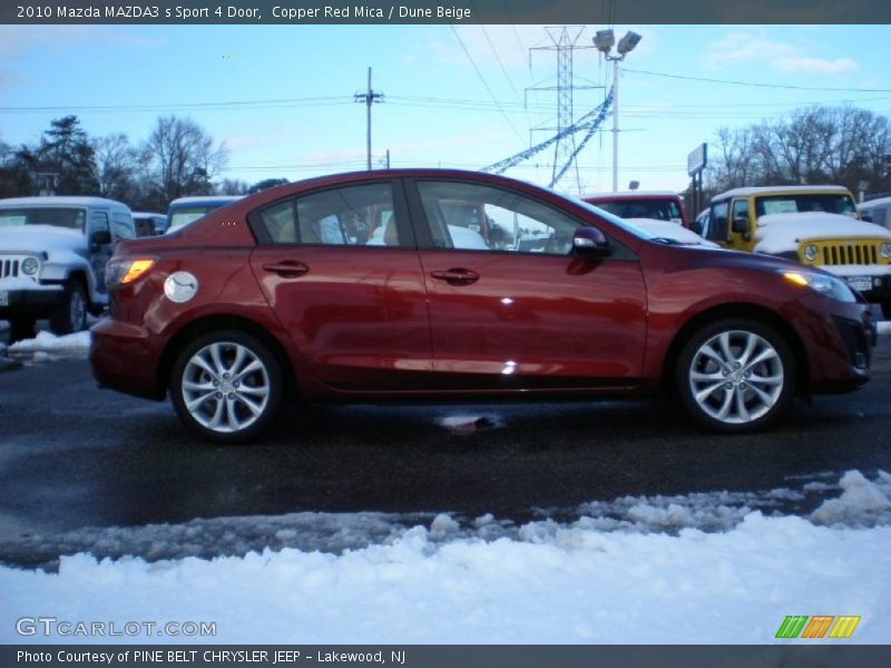 Copper Red Mica / Dune Beige 2010 Mazda MAZDA3 s Sport 4 Door