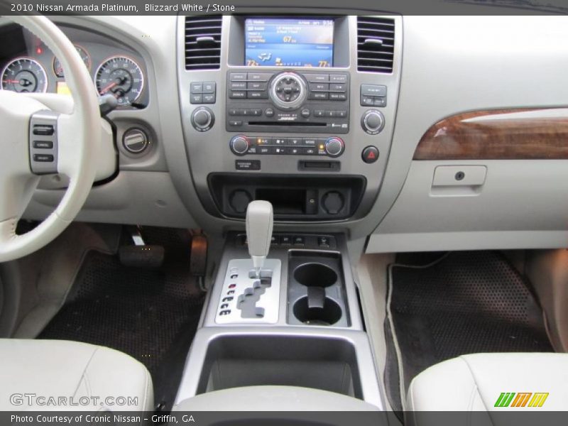 Dashboard of 2010 Armada Platinum