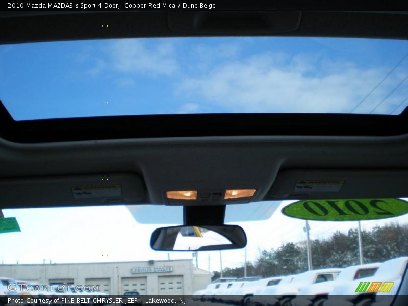 Copper Red Mica / Dune Beige 2010 Mazda MAZDA3 s Sport 4 Door