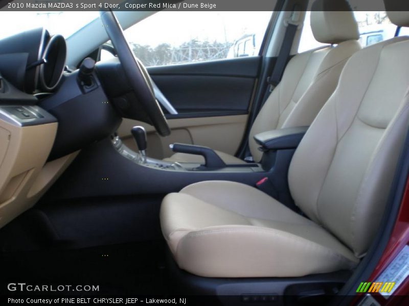  2010 MAZDA3 s Sport 4 Door Dune Beige Interior