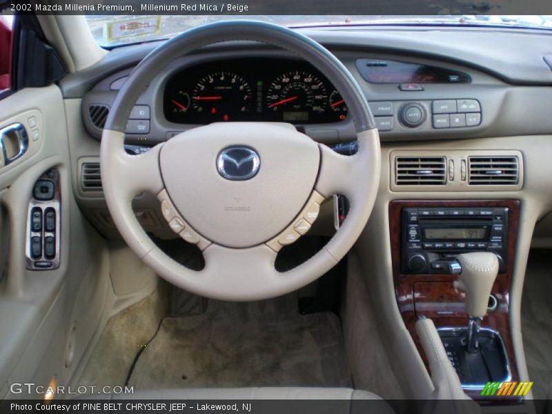 Dashboard of 2002 Millenia Premium