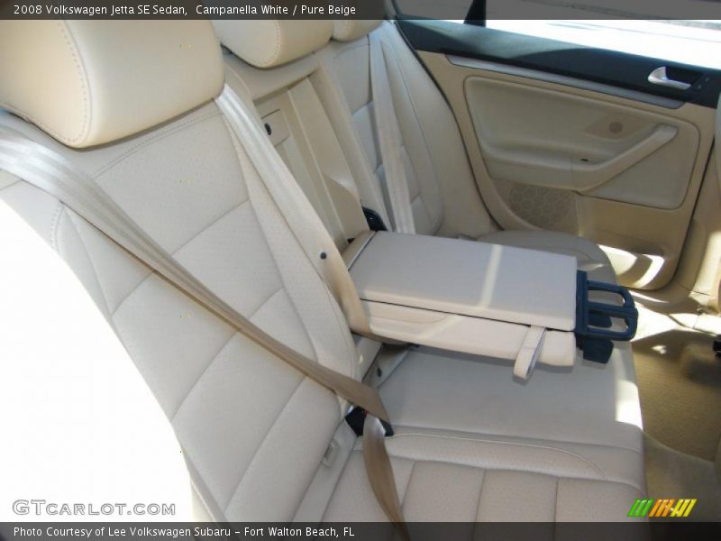Campanella White / Pure Beige 2008 Volkswagen Jetta SE Sedan