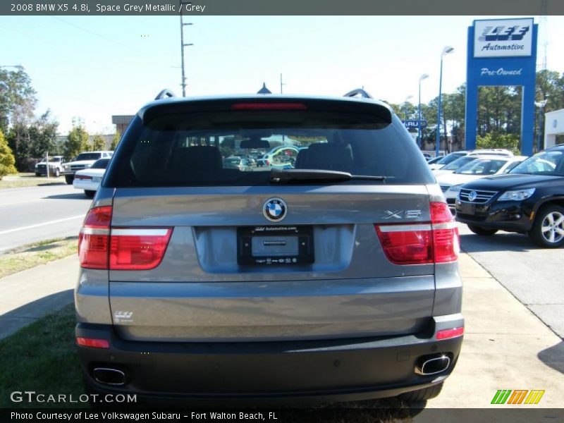 Space Grey Metallic / Grey 2008 BMW X5 4.8i