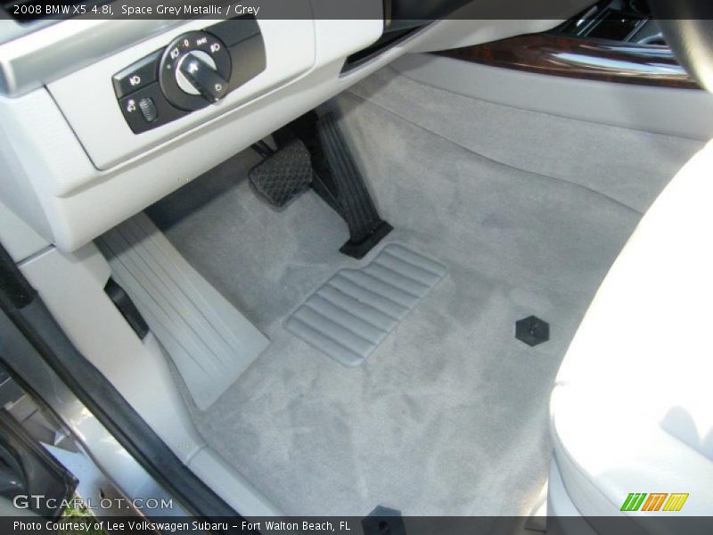 Space Grey Metallic / Grey 2008 BMW X5 4.8i