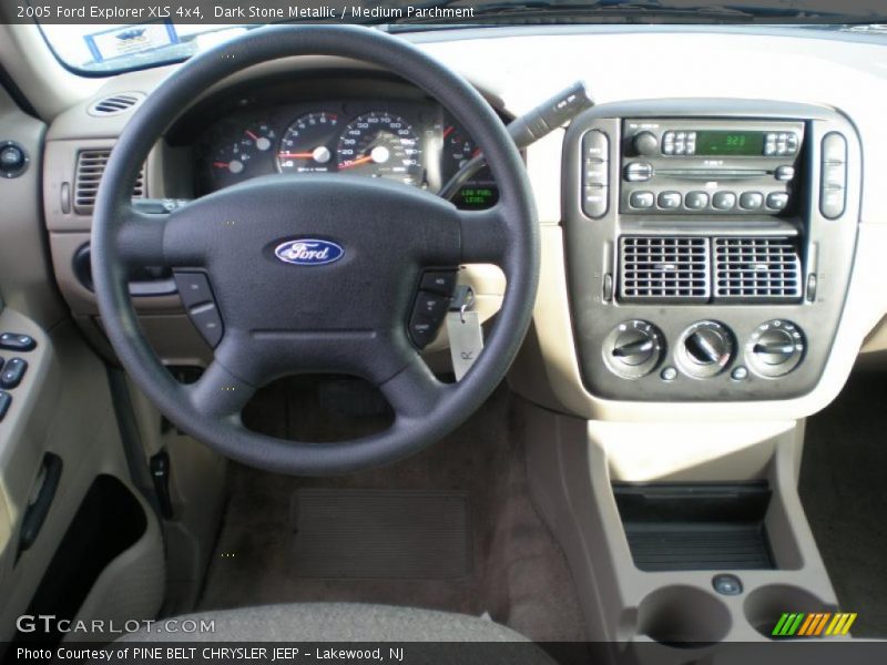Dark Stone Metallic / Medium Parchment 2005 Ford Explorer XLS 4x4