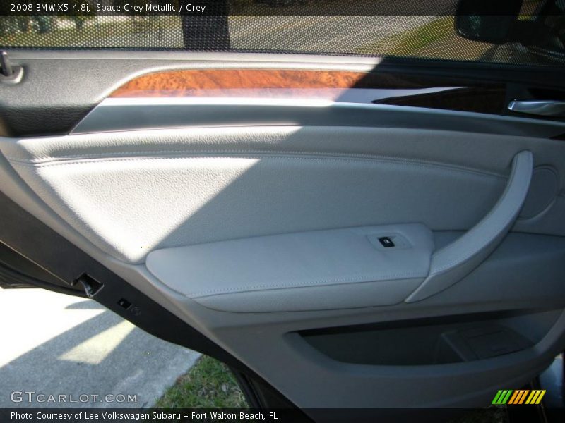 Space Grey Metallic / Grey 2008 BMW X5 4.8i