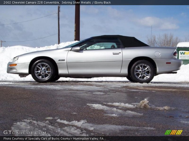  2002 Camaro Z28 Convertible Sebring Silver Metallic