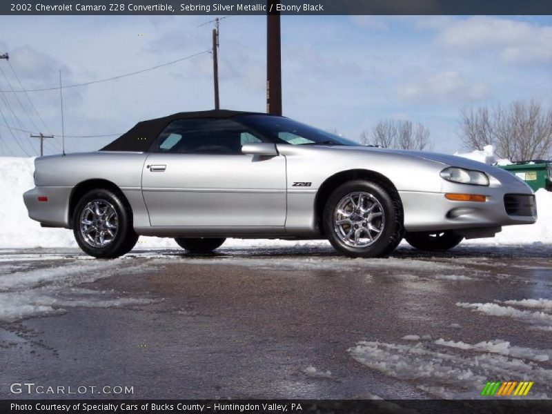  2002 Camaro Z28 Convertible Sebring Silver Metallic