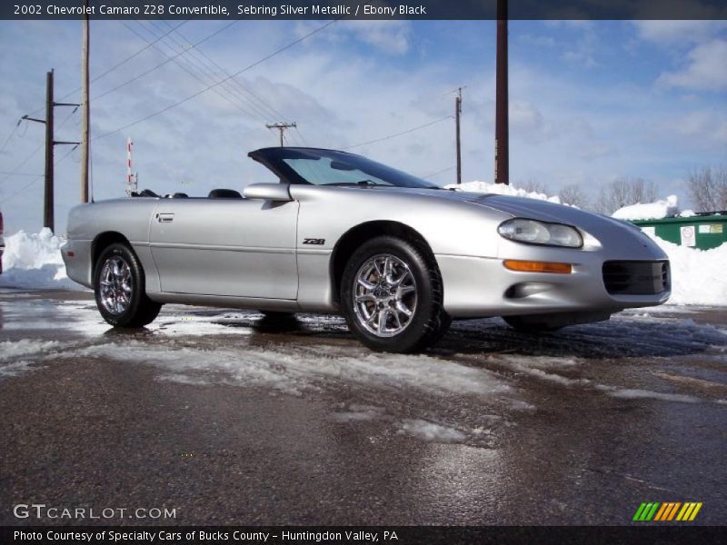  2002 Camaro Z28 Convertible Sebring Silver Metallic