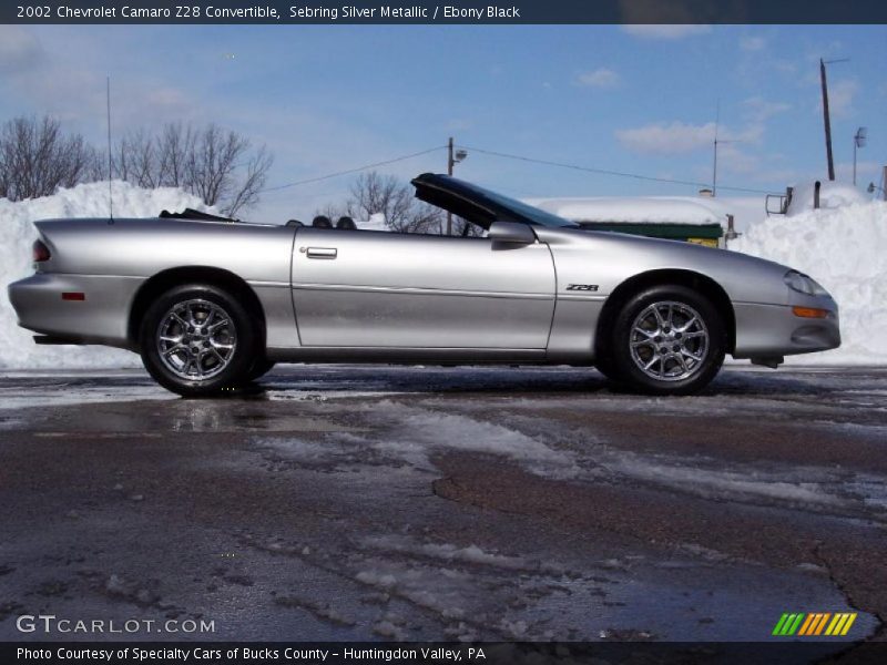  2002 Camaro Z28 Convertible Sebring Silver Metallic